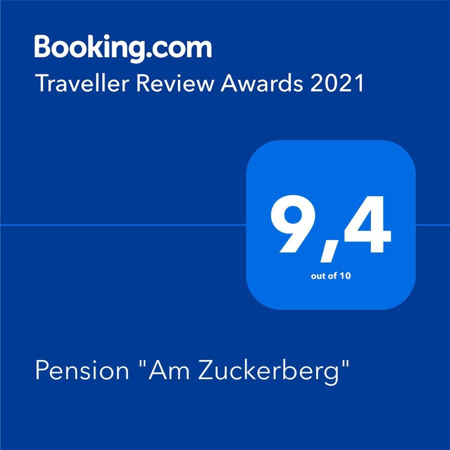 Pension "Am Zuckerberg" Brahmenau エクステリア 写真